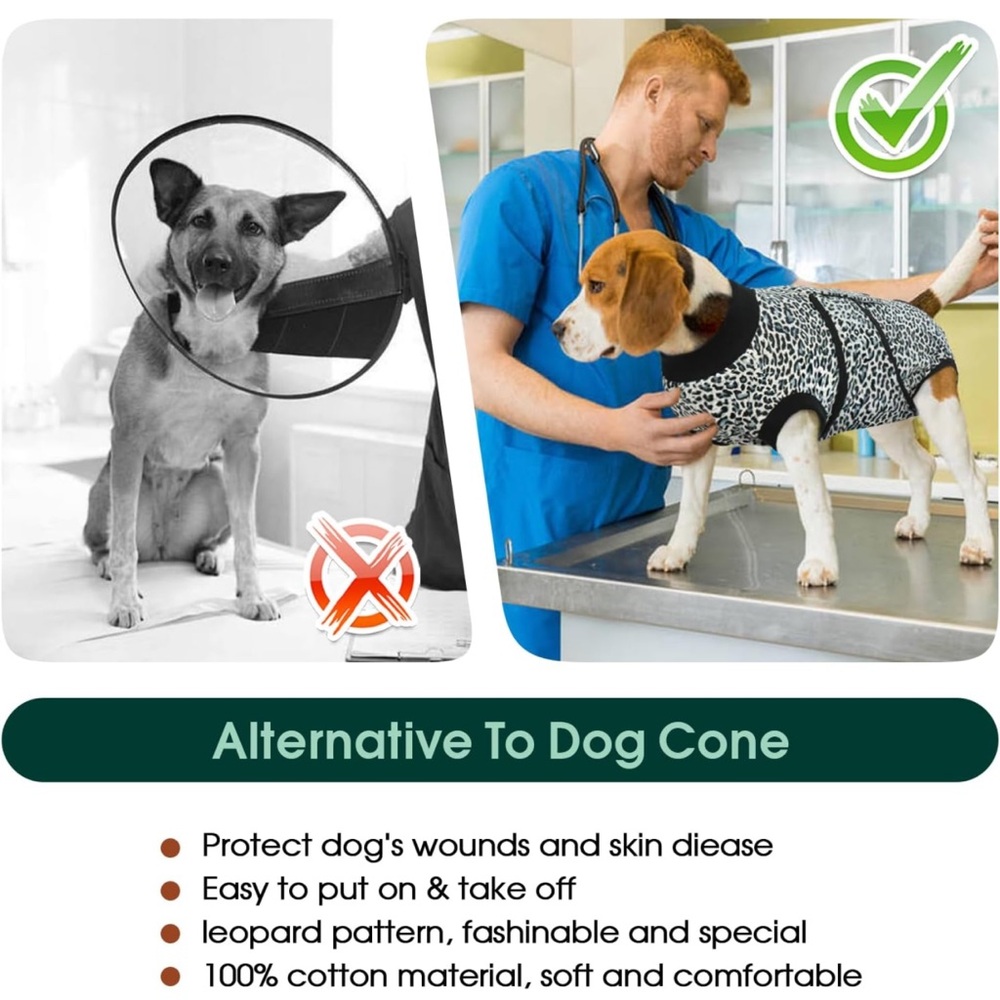 Kuoser Dog surgery dog suit.  NWT - Picture 10 of 11